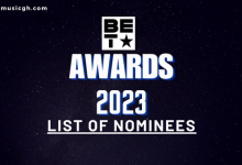 Full List Of Nominees For BET Awards 2023