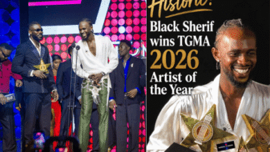 Black Sherif Wins Big At The TGMA 2026