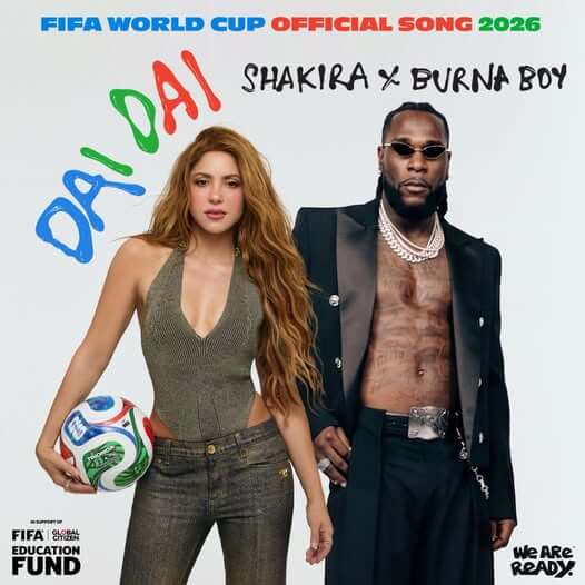 Shakira – Dai Dai Ft. Burna Boy