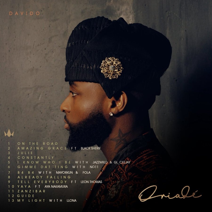 Davido - Amazing Grace Ft Black Sherif