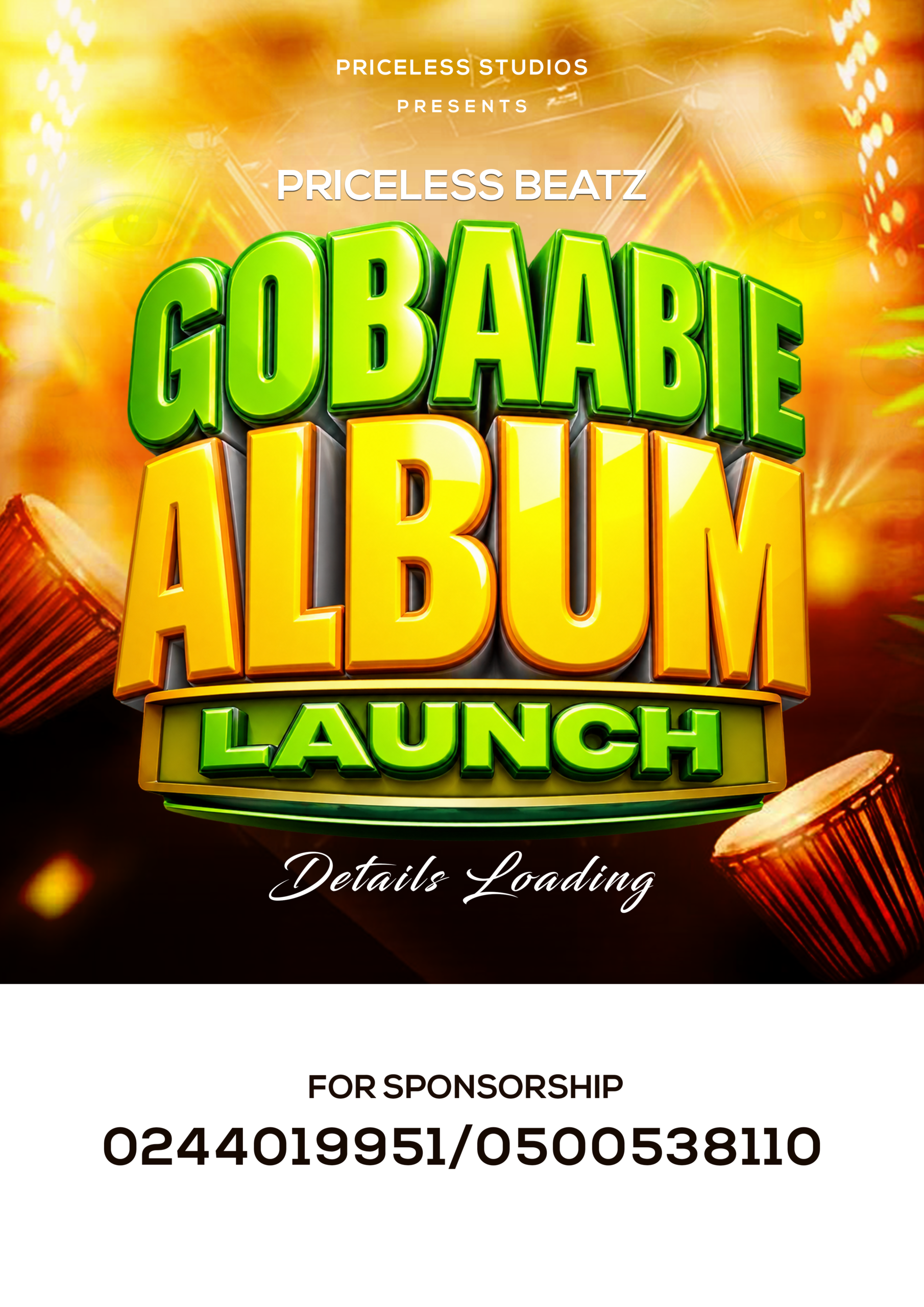 Gobaabie Album Launch Priceless Beatz Calls for Sponsors and Partners_ 3musicgh.com.